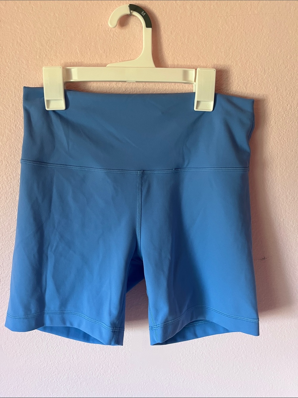 Lululemon wunder train High-Waist pool blue 6 inch Shorts